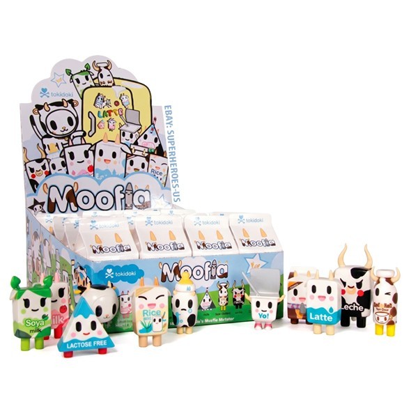 Tokidoki Moofia Series 1 Complete Case 24 Blind Box 3″ Figures Simone Legno 2015