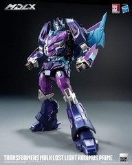 SDCC 2025 ThreeZero MDLX Transformers Lost Light Rodimus Action Figure Exclusive