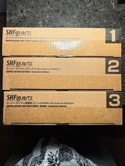 SDCC 2026 Event Exclusive S.H.Figuarts Dragon Ball Gogeta, Gotenks, Goku IN HAND