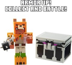 Minecraft Dungeons DELUXE FOX ARMOR BATTLE CHEST Toy NEW! Super Fast Shipping!