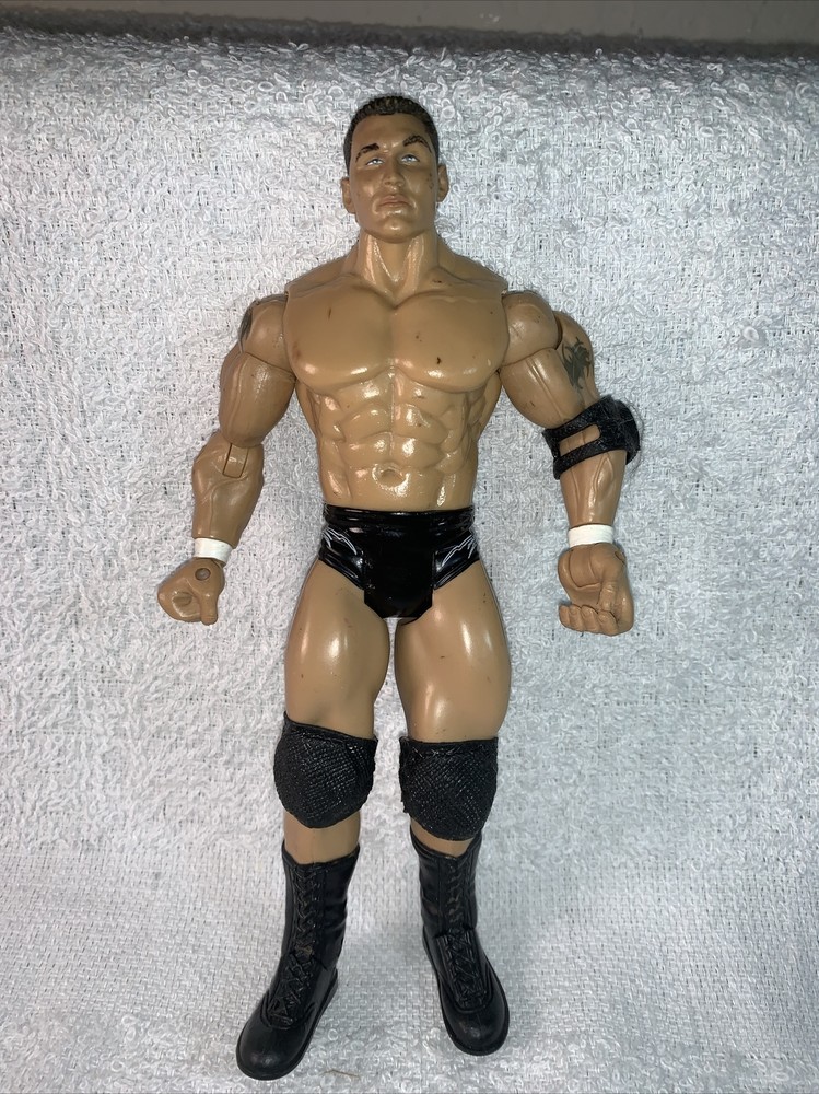 WWE JAKKS Pacific 2003 Randy Orton Wrestling Aggression Action Figure 7” Rare