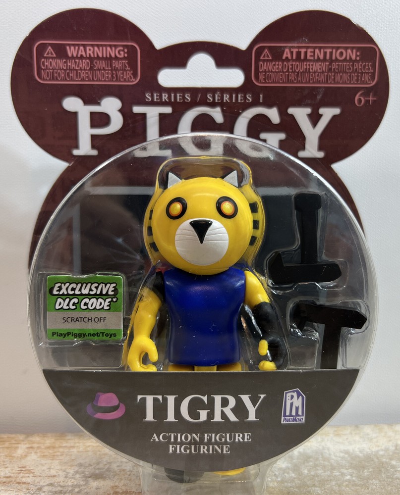 PIGGY TIGRY 3.5” Series 1 Action Figure Toys Roblox w/ DLC Exclusive Code