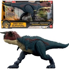 Jurassic World Survival Charge N Chomp Carnotaurus, Roar Running Attack JKG85 🆕