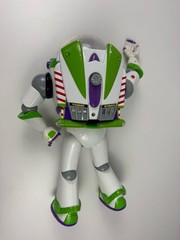 Toy Story Buzz Lightyear 12’’ Talking Action Disney ANDY On Foot Tested Read