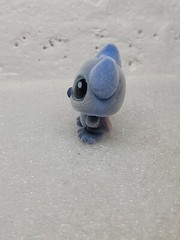 Disney Doorables Flocked Stitch Set of 4 Surfer Laying Hero and Puppy Pose