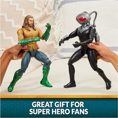 Aquaman, Black Manta Action Figure, 12-inch, Detailed Sculpting, Movie Stylin…
