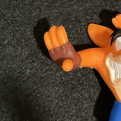 Crash Bandicoot Plastic Figure Toy PS1 Playstation Sony