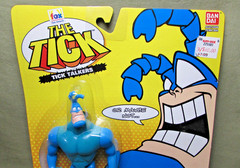 NATURAL THE TICK TALKER FIGURE MOC Unopened Sealed 1995 Bandai Fox Kids Network
