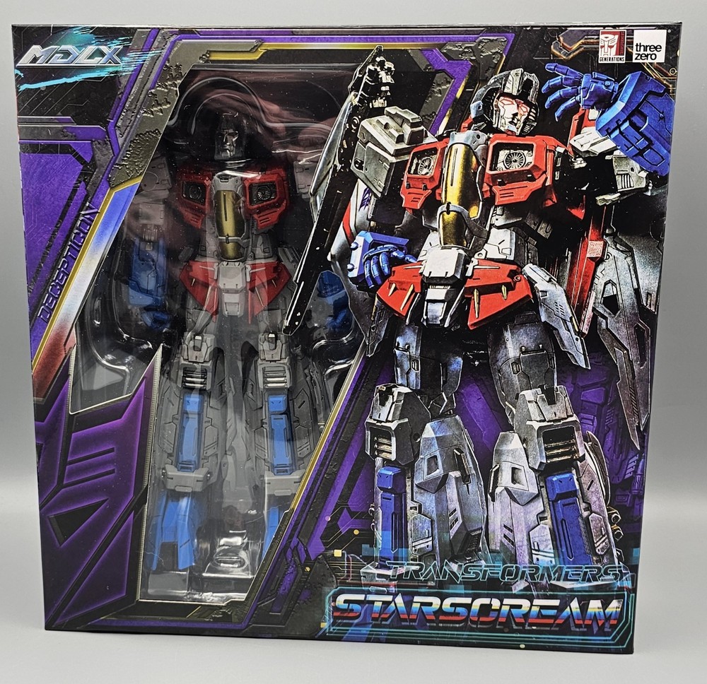 Transformers Starscream MDLX ThreeZero Complete