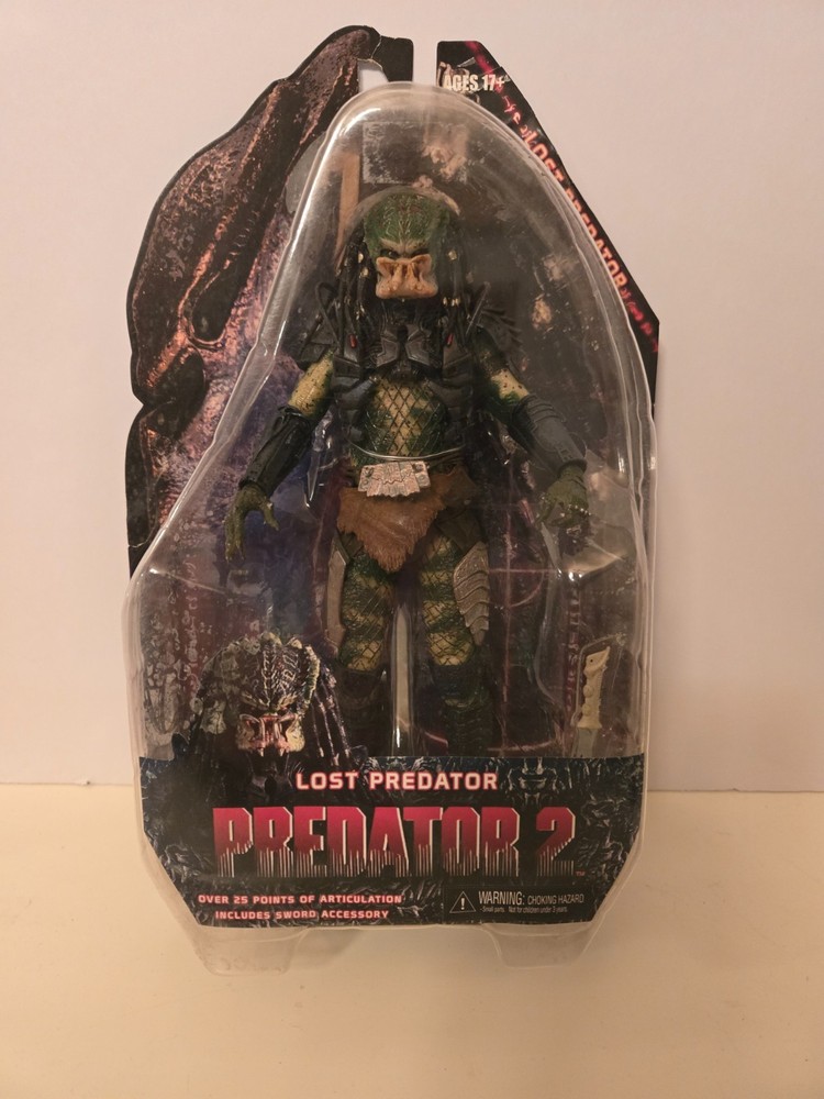 NECA Predator 2 Lost Predator Action Figure 25+ Points Articulation Sword Comple