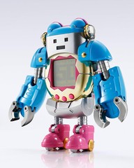 BANDAI CHOGOKIN TAMAGOTCHI ROBO 100mm Action Figure w/ Tracking NEW
