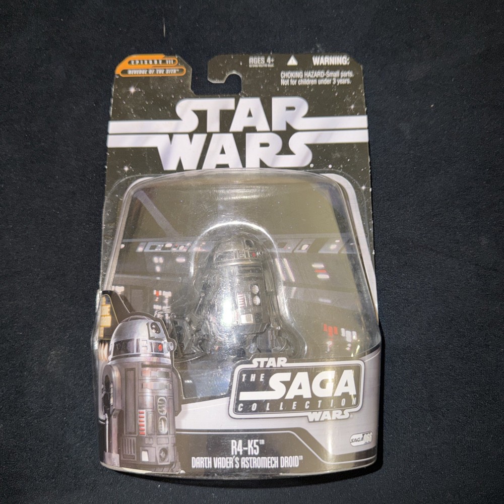 Star Wars Saga Collection 066 R4-K5 Darth Vader’s Astromech 3.75″ Figure Hasbro