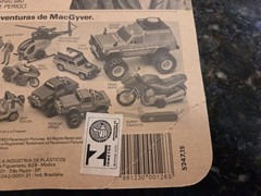 1993 Macgyver Figure Glasslite Brazil NEW NIB ULTRA RARE PLEASE READ