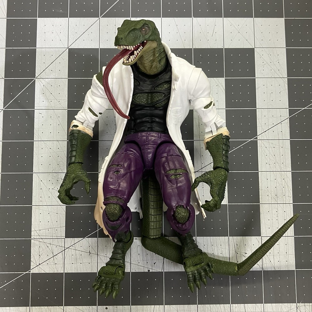 Marvel Legends BAF the Lizard Spiderman Complete Build-A-Figure Hasbro