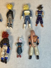 Vintage Dragon Ball Z GT Figure Lot Jakks Irwin Bandai SS4 Gogeta Trunks Buu
