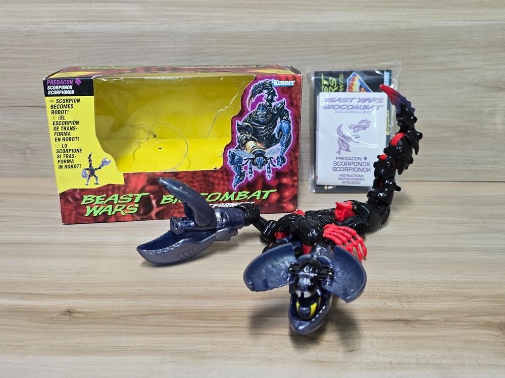 Kenner Transformers Beast Wars Biocombat Scorponok Predacon