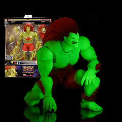 Blanka Ultra Street Fighter II Glow-in-the-Dark 6-Inch Action Figure Jada Toys