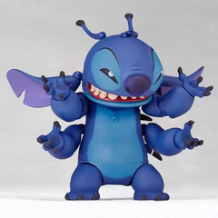 Kaiyodo Revoltech Stitch Action Figure Movable Model Kit Collectible Toy Gift