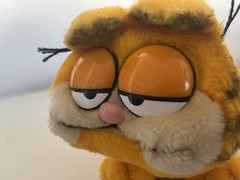 Vintage Garfield The Cat 1978, 1981 Stuffed Animal Plush Fun Farm San Francisco