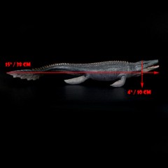 15″ Jurassic Realistic Mosasaurus Dinosaur Dino Figure Figurine Kids Toy Gift