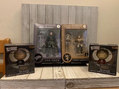 Game of Thrones 4 Figure Lot Legacy Collection Dorbz Jon Snow Tyrion Cersei