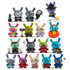 kidrobot The Bots Scared Silly Dunny Vinyl Mini Figure – You Crack Me Up – NEW