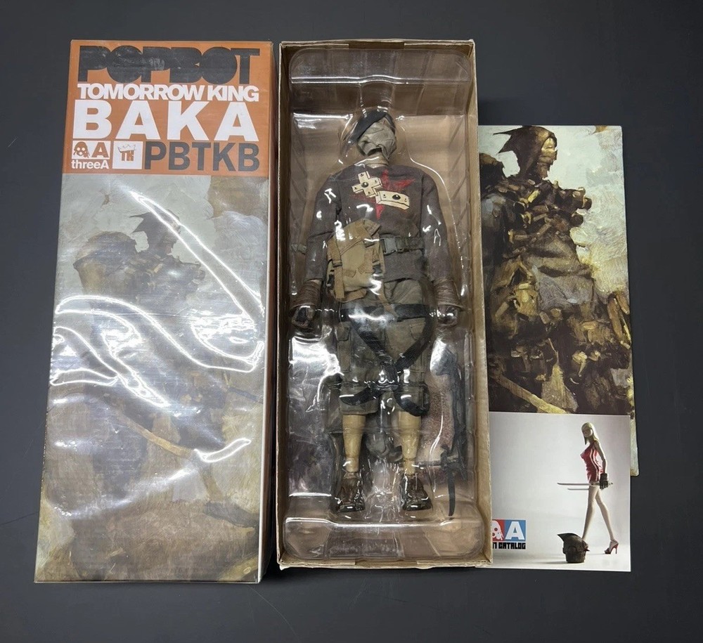 THREEA 3AA 1/6 SLICER TOMORROW KING BAKA 12” ASHLEY WOOD FIGURE 3A POPBOT