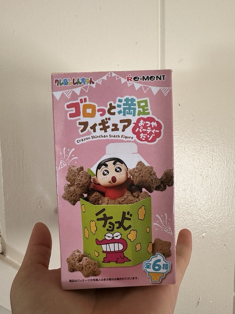Crayon Shin Chan Snack Food Figure Series Re-Ment 3-Inch Mini-Figure