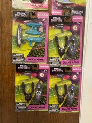 Final Faction lot mobile unit synthoid striker shock quake arms + accessories