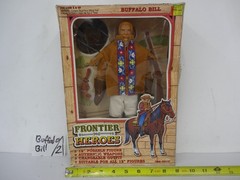 Buffalo Bill Frontier Heroes 1993 12″ action figure