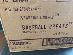 (12) 1989 Baseball Greats Willie McCovey- Willie Mays With Original Case