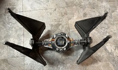 Star Wars Glasslite Nave Imperial/Interceptadora TIE Fighter Interceptor Brazil