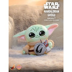 Hot Toys Star Wars The Mandalorian and Grogu Cosbi Plush Keychain Blind Box
