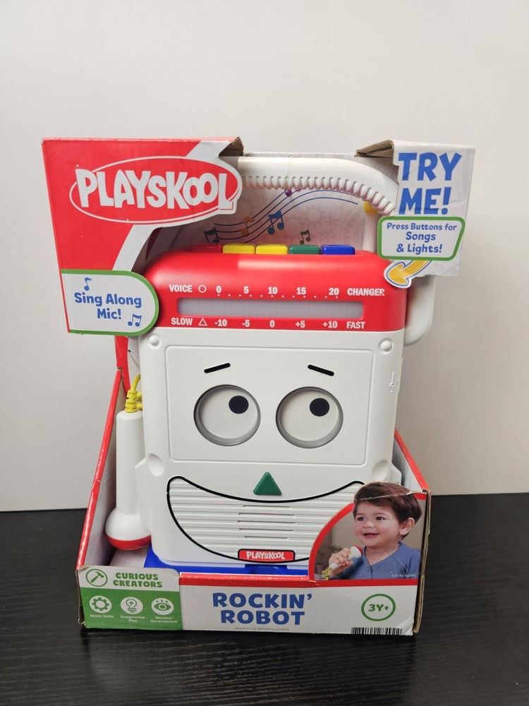 Disney Pixar Toy Story Mr Mike Rockin Robot Playskool 2026 New