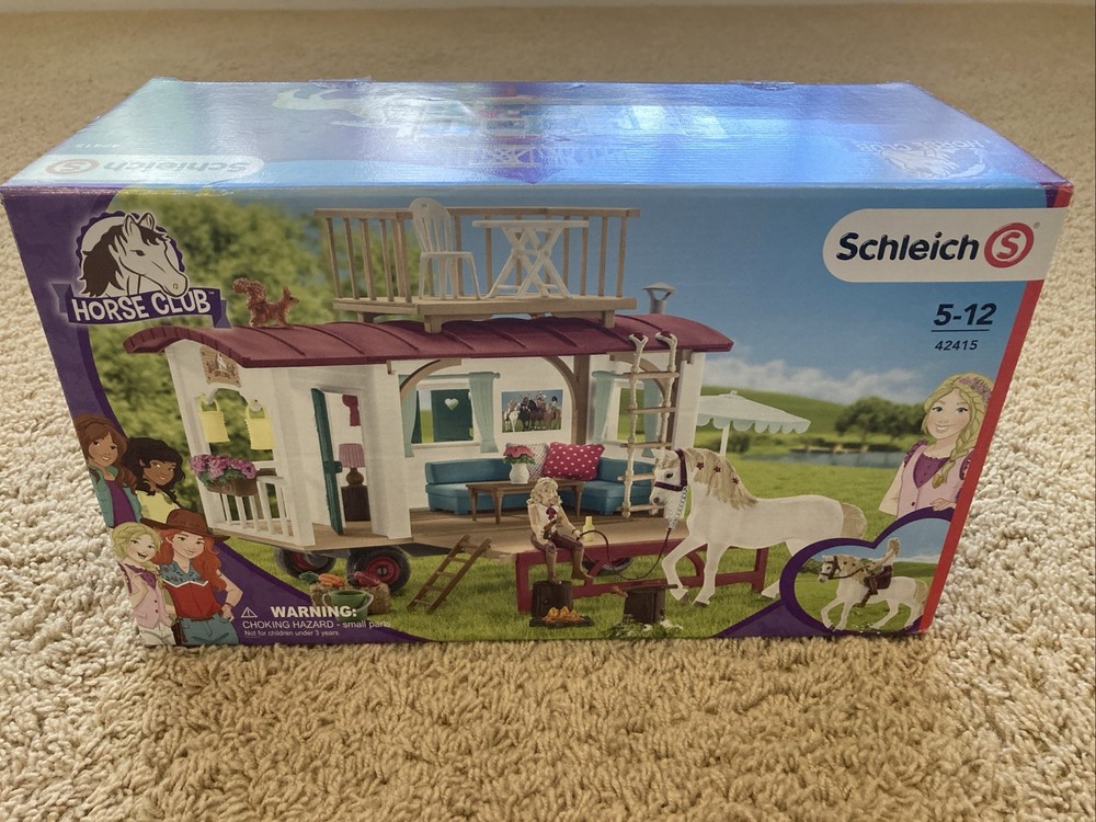 Schleich Horse Club – Caravan Play Set – 42415 – Complete In Box