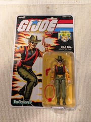 Super7 ReAction+ G.I.JOE Tiger Force Wild Bill Helicopter Pilot NEW on Card