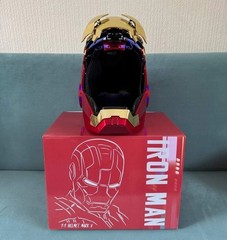 Iron Man Helmet Autoking MK5 1/1 Voice-controlled Transform Mask Cosplay Prop