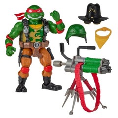 PRESALE TMNT x G.I. Joe Mashups Turtle-Fly Copter Roadblock-Wild Bill x Raphael
