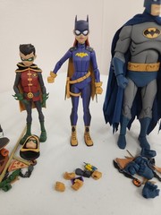 Batman vs Ninja Turtles Gamestop Exclusive Figures Set Of 10 Leonardo Robin
