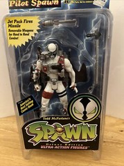 McFarlane Toys Spawn Pilot Spawn Action Figure Black 5.5 Inches