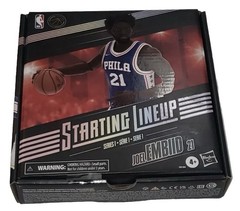 Joel EmbiId Starting Lineup Philadelphia 76ers NBA Figure Hasbro MISB US