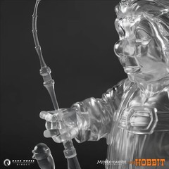 The Hobbit Bilbo Baggins Invisible SDCC 2026 Dark Horse Figure Damaged Box