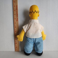 The Simpsons HOMER SIMPSON 10″ Plush DOLL Toy Vintage 1990 20th Century Fox