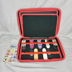 Tech Deck Bundle Carrying Case Fingertip Skateboards Parts Build Create Travel
