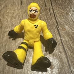 Imaginext netflix bryan cranston Breaking Bad Walter White action figure.