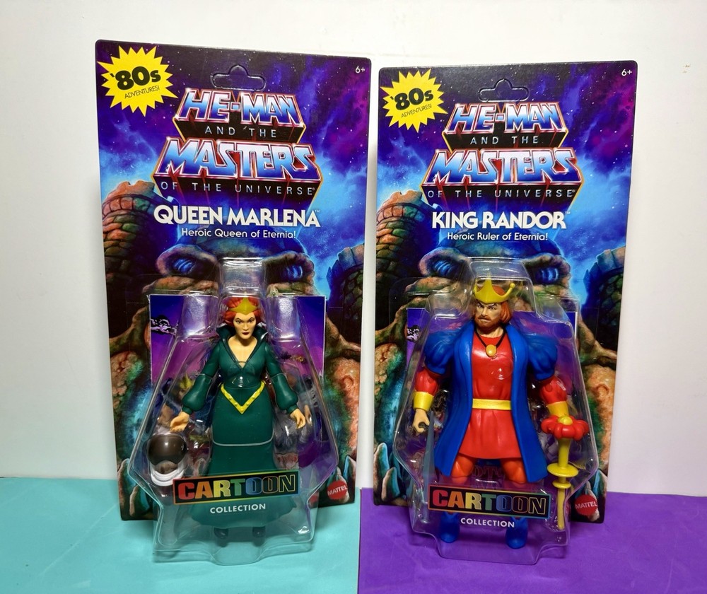 Masters of the Universe Cartoon Collection 2-Pack: KING RANDOR & QUEEN MARLENA