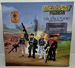 NEW Juda Military Force Task Force Play Set with Real Size Accessories 14 Pieces