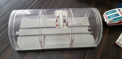 FOR SPECIFIC BUYER: TOMY TOMICA HYPERCITY LOT Clear Tunnel Ambu-Liner Station