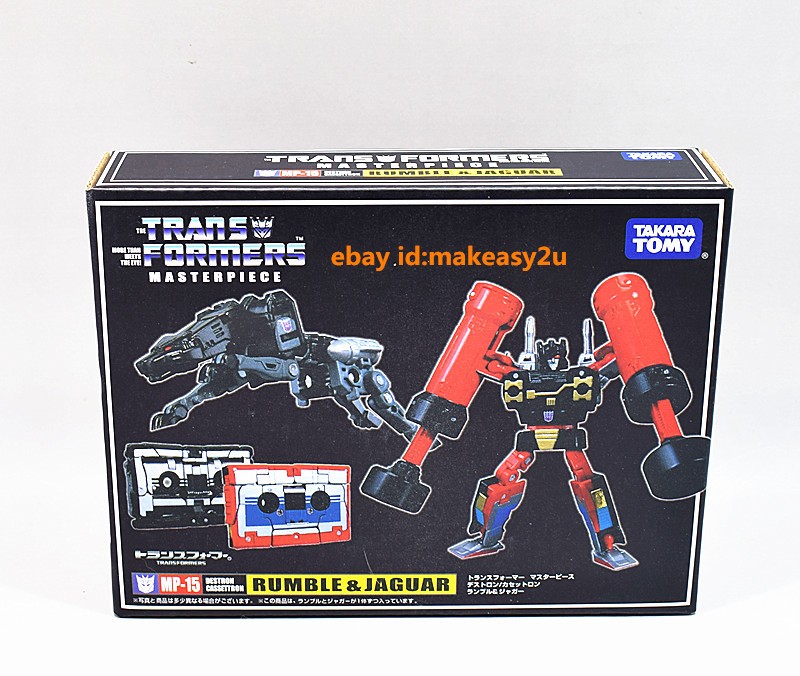 Masterpiece MP15 Rumble Jaguar MP16 Frenzy Buzzsaw Action Figure Toy New in Box