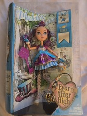 Ever After High REBEL Madeline Hatter Mattel Doll NIB(slight Inperfections) 2013